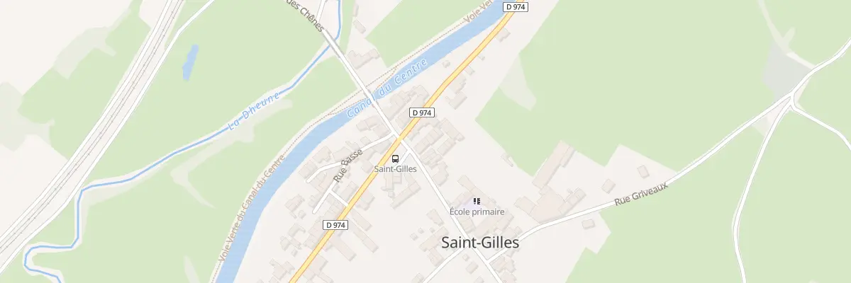 Plan du 7 All des Platanes à Saint-Gilles