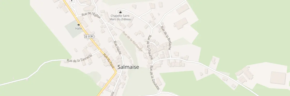 Plan du 5029 Le Village à Salmaise