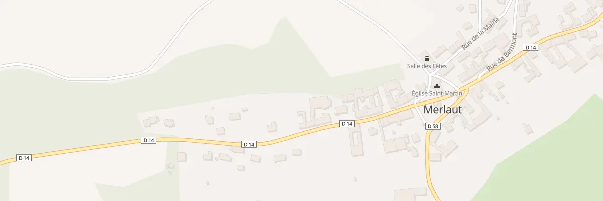 Plan du 17 Rue de la Bas Roche à Merlaut