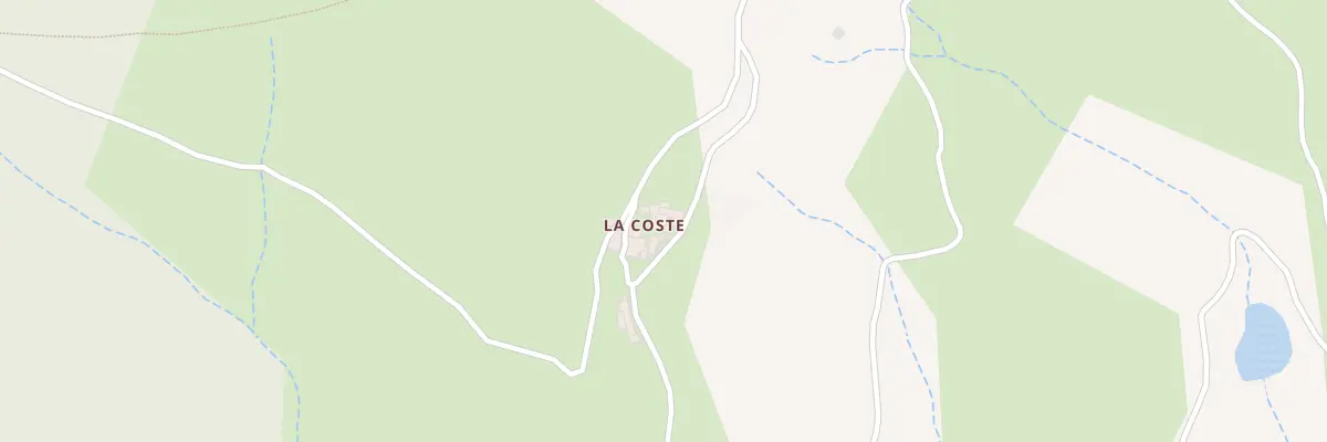 Plan du 5111 La Coste à Saint-Cierge-la-Serre