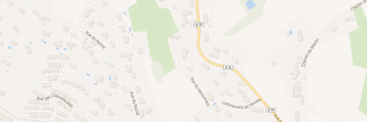 Plan du 11T Rue de Verville à Vaugneray
