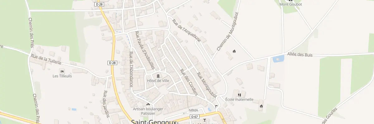 Plan du 27A Rue Césarée à Saint-Gengoux-le-National