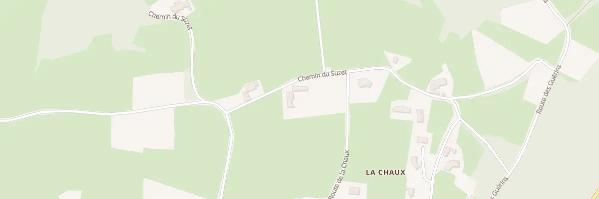 Plan du 5088 La Chaux à Serrières
