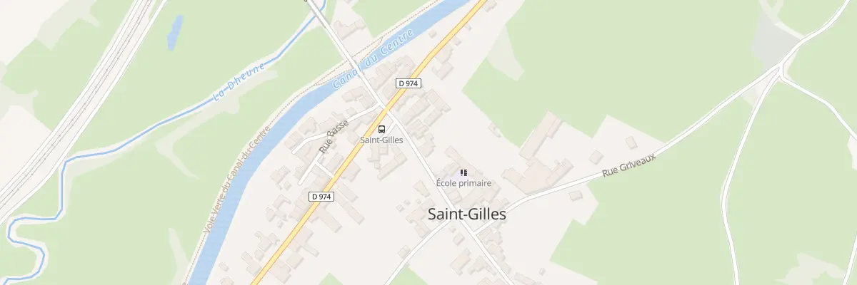 Plan du 23 All des Platanes à Saint-Gilles