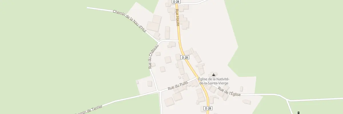 Plan du 1 Rue Haute à Jonval