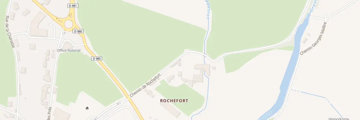 Plan du 20 Che de Rochefort à Cluny