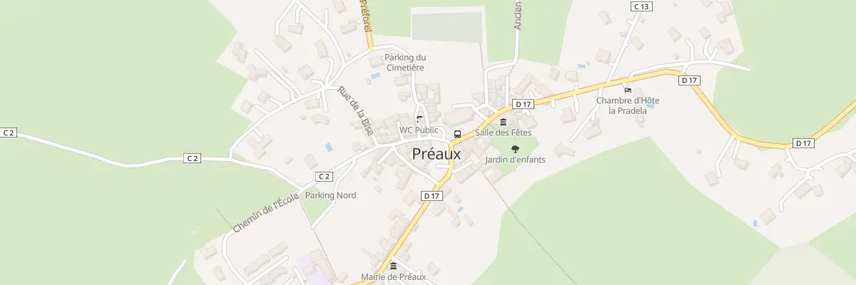 Plan du 75 Pl de l’Église à Préaux