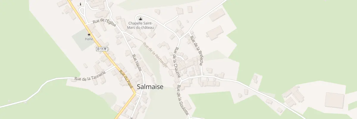 Plan du 5030 Le Village à Salmaise