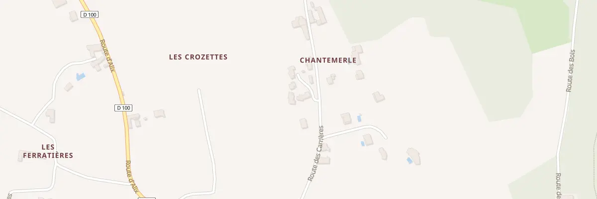Plan du 355 Rte des Carrières à Charnay