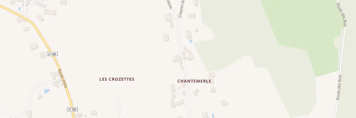 Plan du 485 Rte des Carrières à Charnay