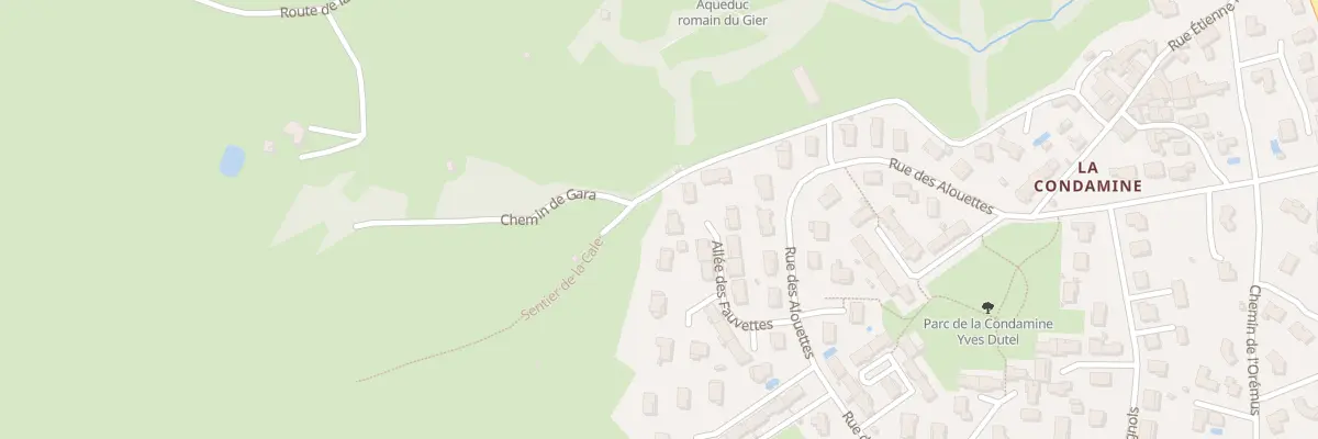 Plan du 21 All des Fauvettes à Mornant