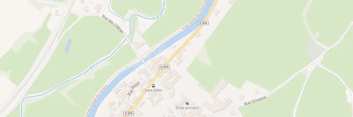 Plan du 1 Rte de Chagny à Saint-Gilles