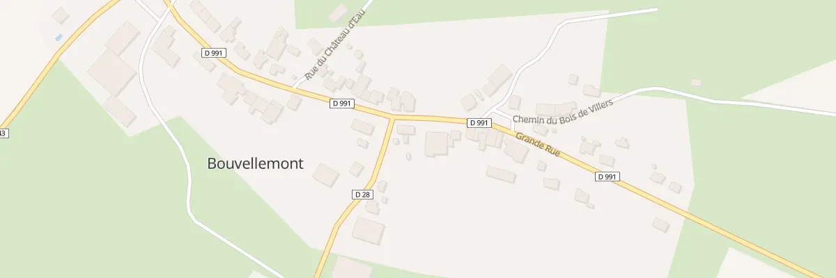 Plan du 20 Grande Rue à Bouvellemont