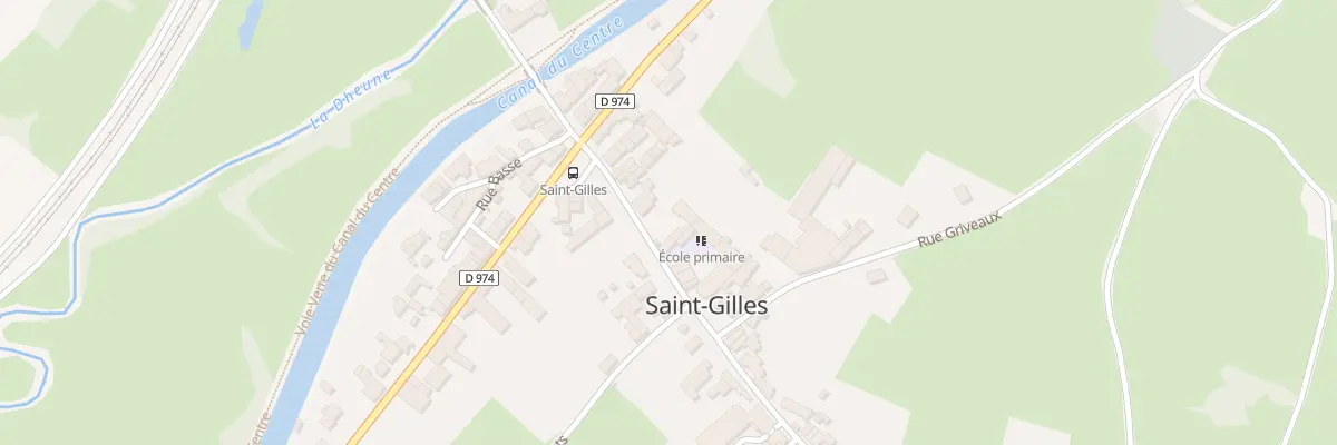 Plan du 25 All des Platanes à Saint-Gilles