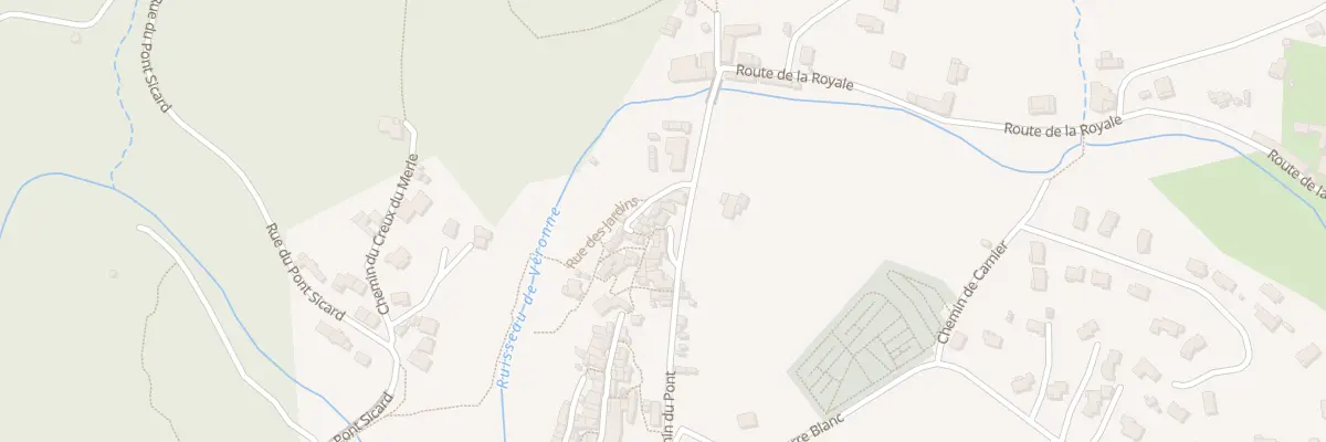 Plan du 14 Rue du Château à Chomérac