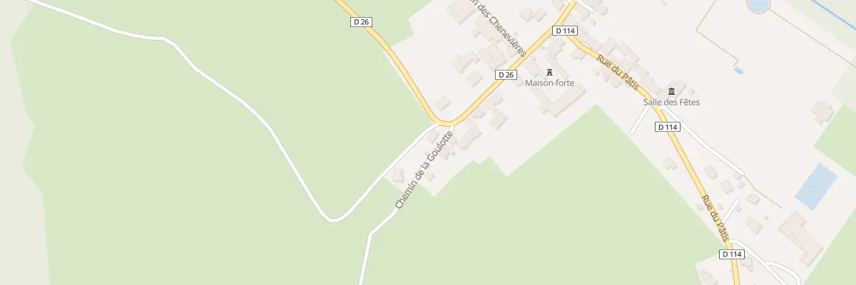 Plan du 1B Che de la Batonnière à Verrey-sous-Salmaise