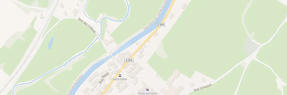 Plan du 3 Rte de Chagny à Saint-Gilles