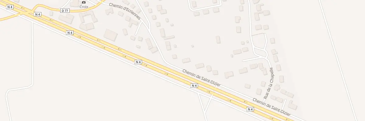 Plan du 56 Rue de Saint Dizier à Vauclerc
