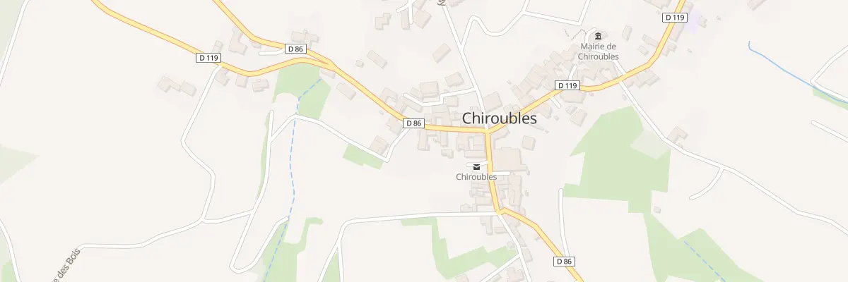 Plan du 71 Rue de la Bascule à Chiroubles