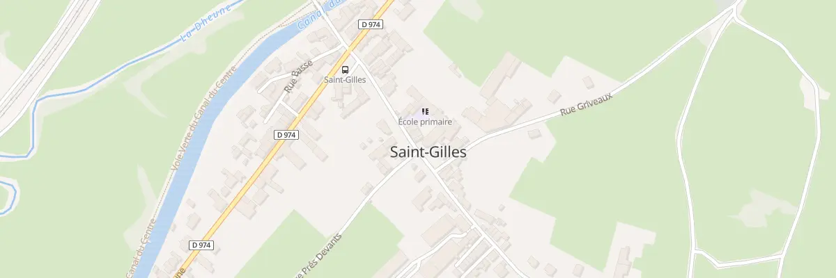 Plan du 35 All des Platanes à Saint-Gilles