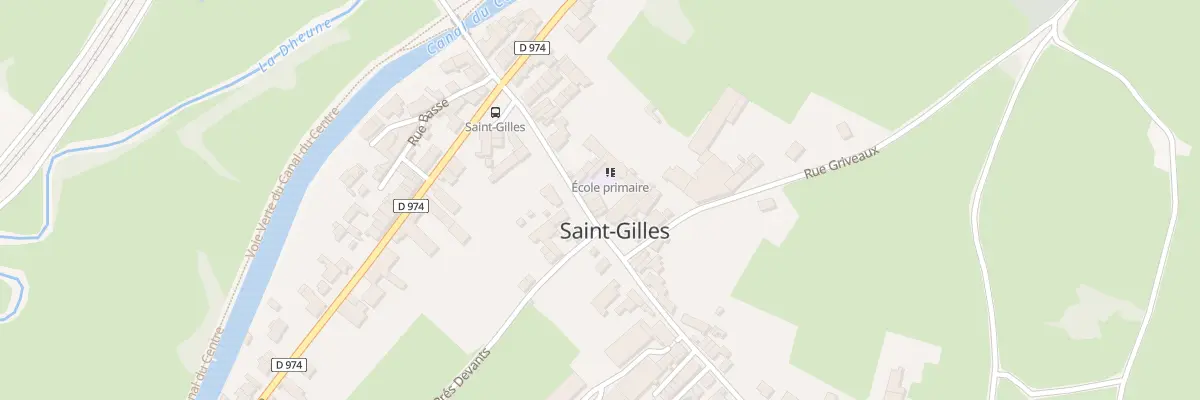 Plan du 33 All des Platanes à Saint-Gilles