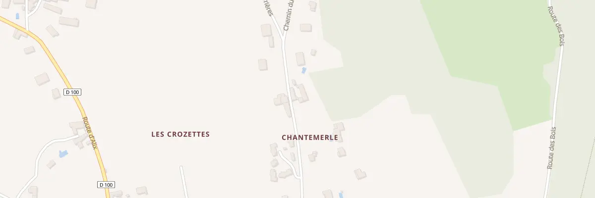 Plan du 510 Rte des Carrières à Charnay