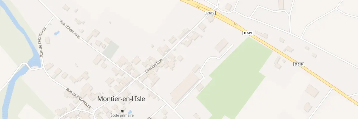 Plan du 26 Grande Rue à Montier-en-l’Isle