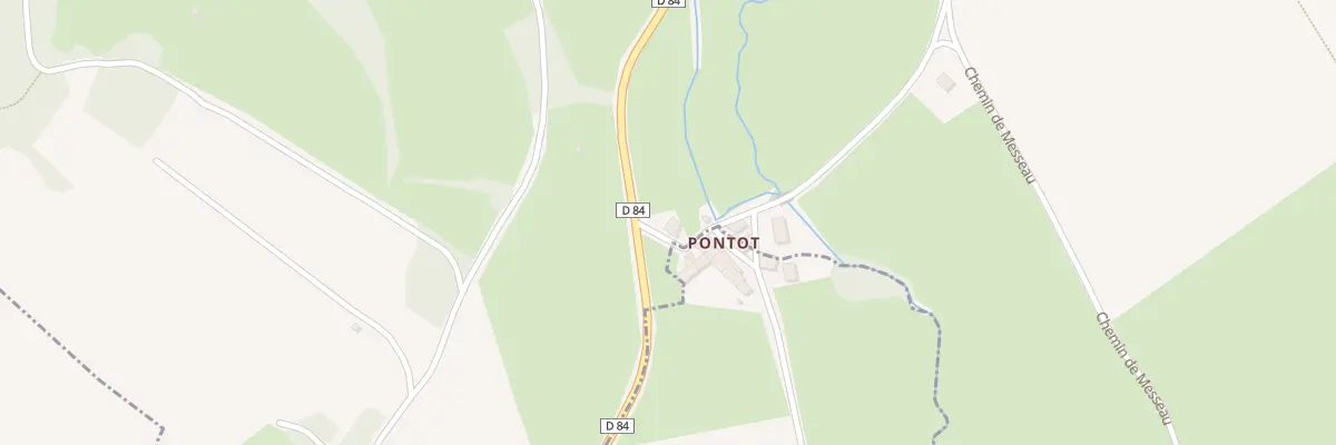 Plan du 5474 A Pontot à Saint-Gengoux-le-National