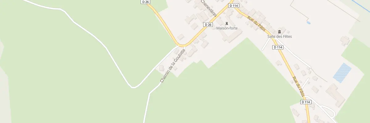 Plan du 3B Che de la Goulotte à Verrey-sous-Salmaise