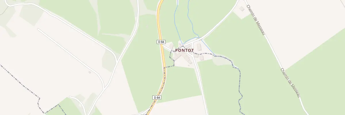 Plan du 5900F Le Pontot à Savigny-sur-Grosne