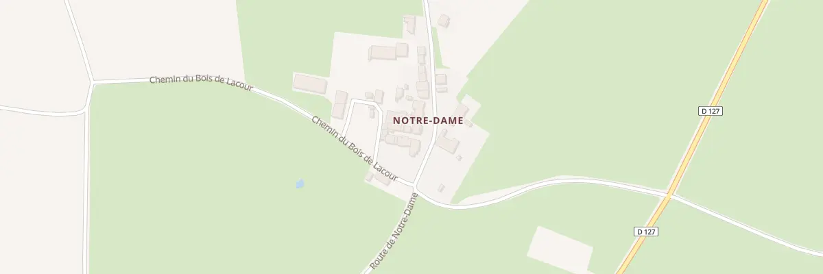 Plan du 5027 Notre Dame à Savigny-sur-Grosne