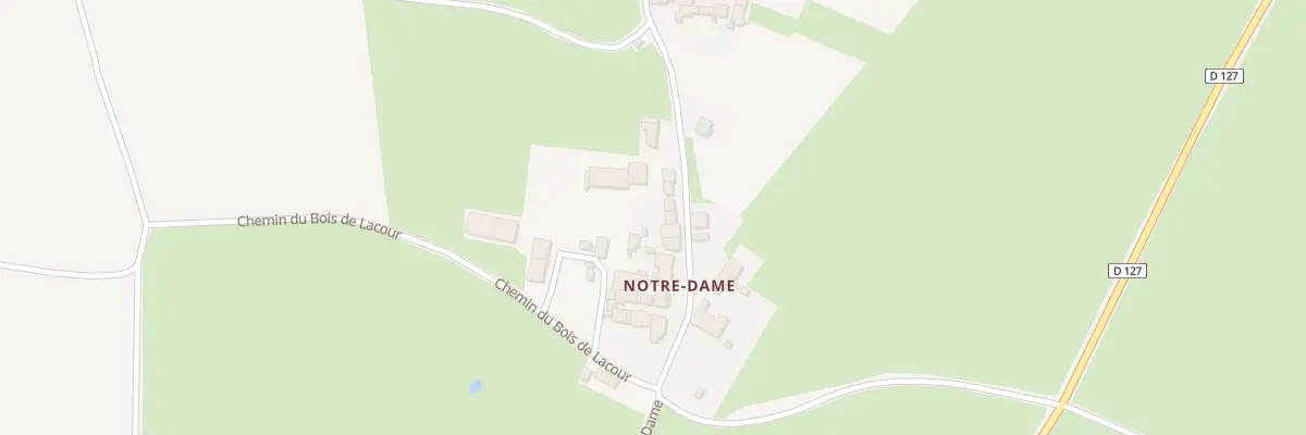 Plan du 5020 Notre Dame à Savigny-sur-Grosne