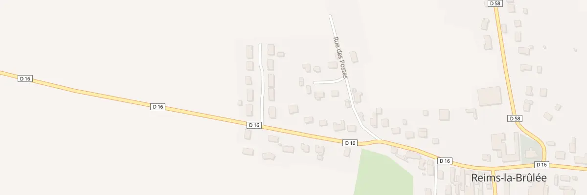 Plan du 26 Rue De La Liberation à Reims-la-Brûlée