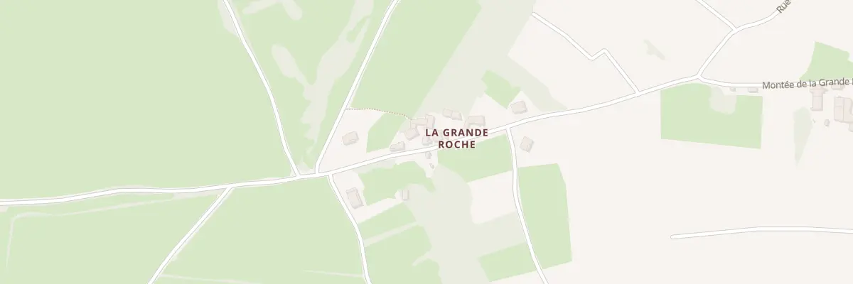 Plan du 48 Mte de la Grande Roche à Saint-Vallerin