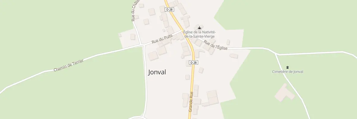 Plan du 5 Gr Gde Rue à Jonval