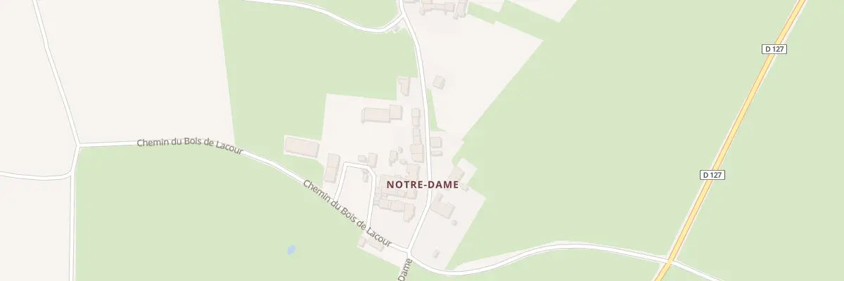 Plan du 5019 Notre Dame à Savigny-sur-Grosne