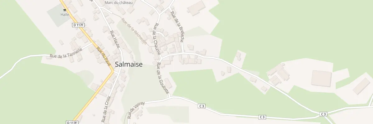 Plan du 5049 Le Village à Salmaise