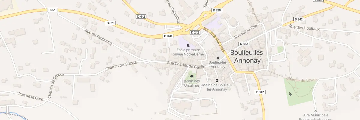 Plan du 5189 Le Village à Boulieu-lès-Annonay