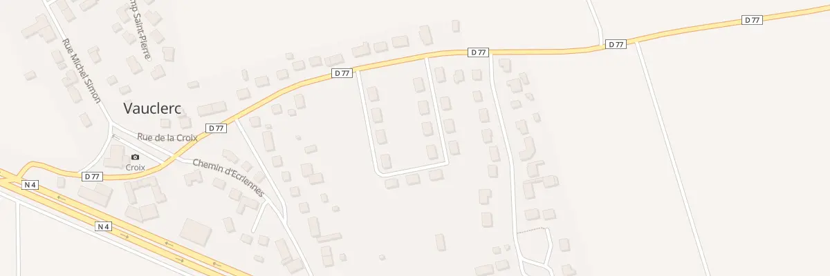 Plan du 11B Rue de Favresse à Vauclerc