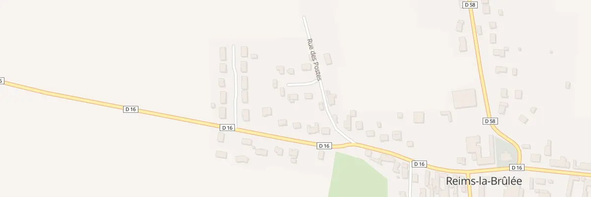 Plan du 3 Rue De L Occident à Reims-la-Brûlée