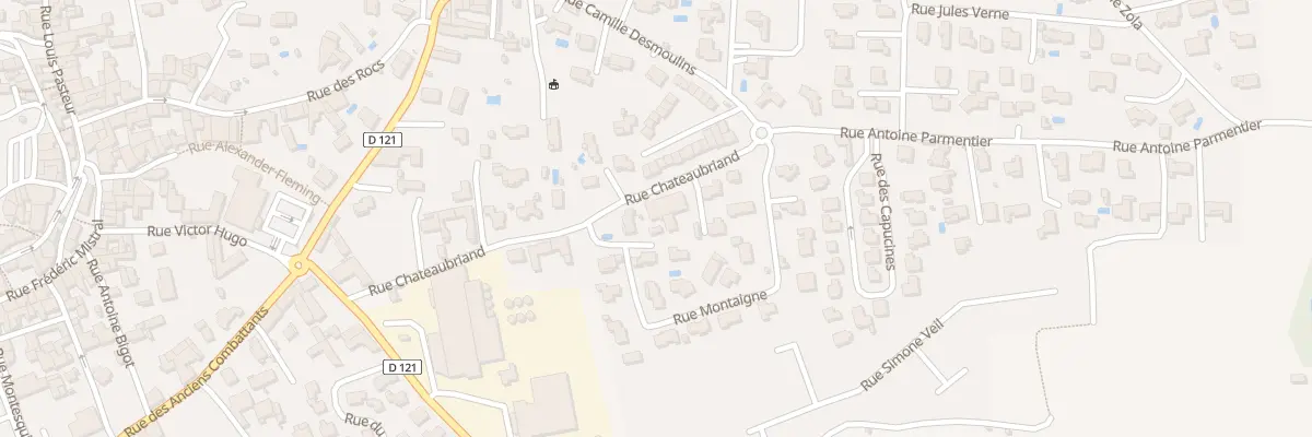 Plan du 230 Rue Chateaubriand à Laudun-l’Ardoise
