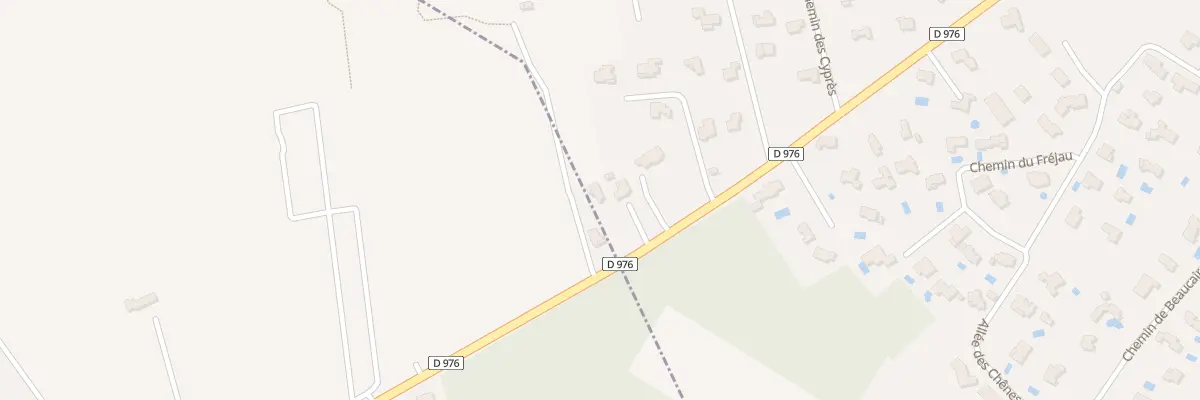 Plan du 56 Imp Faisanderie à Rochefort-du-Gard