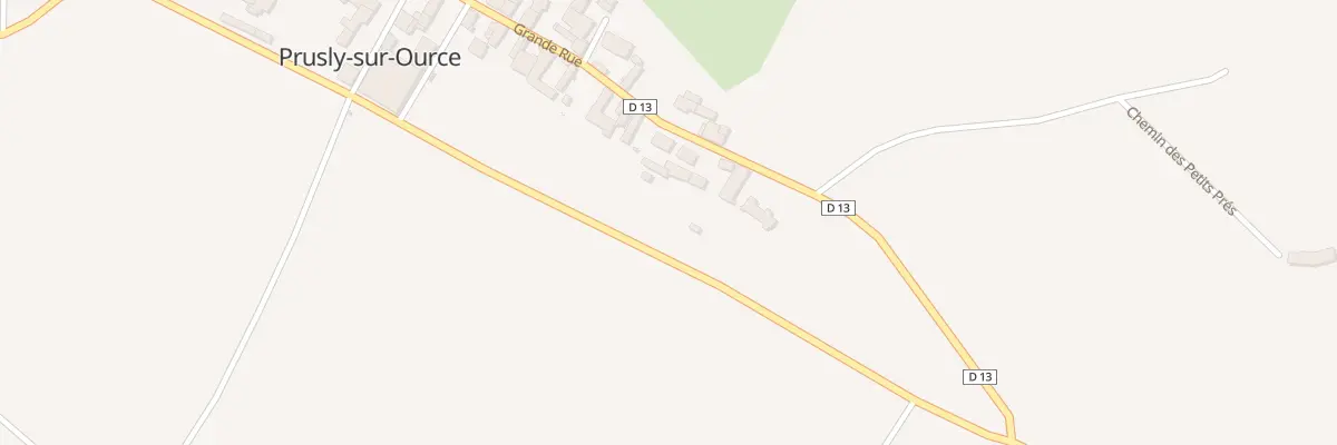Plan du 36 Gr Grande Rue à Prusly-sur-Ource