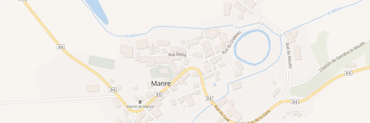 Plan du 1 Pl Saint Martin à Manre