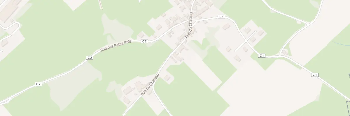 Plan du 25 Rue du château à Saint-Gilles