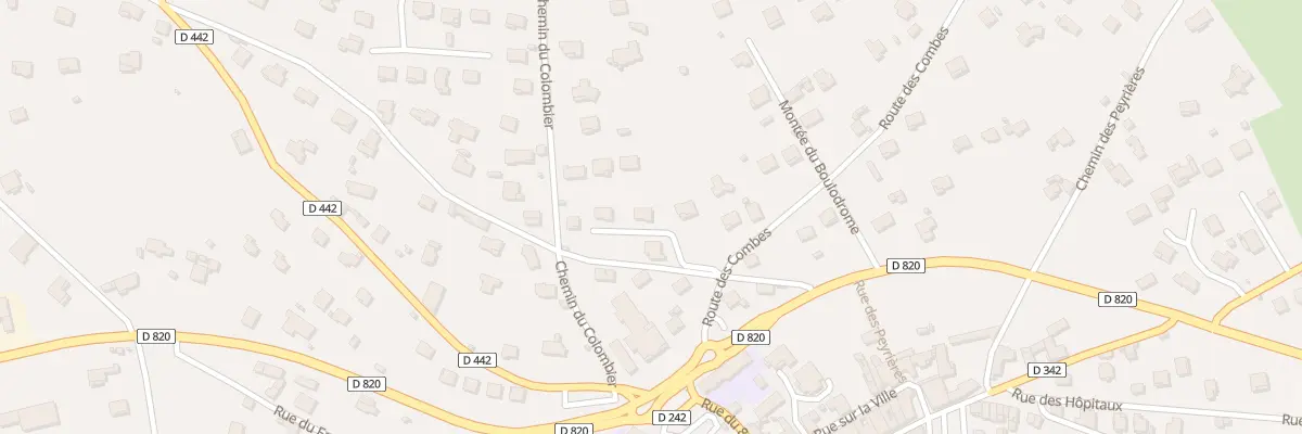 Plan du 51D Rte des Combes à Boulieu-lès-Annonay