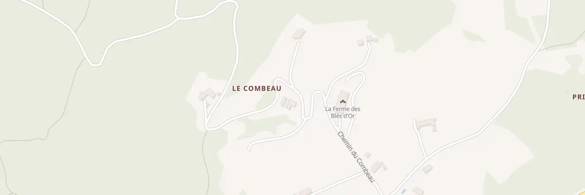 Plan du 560 Che Cu Combeau à Véranne
