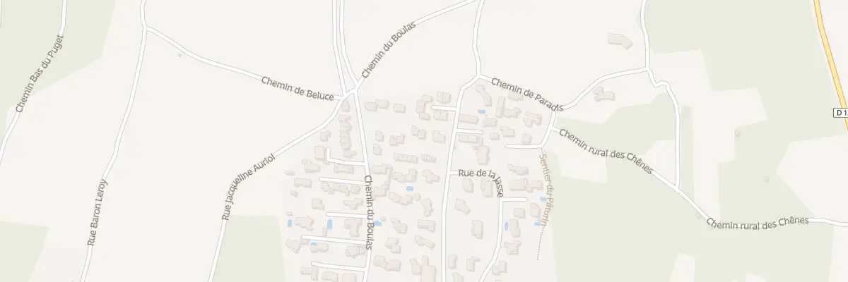 Plan du 395 Rue Sully Prudhomme à Laudun-l’Ardoise