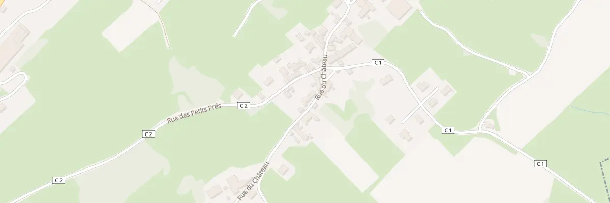 Plan du 20 Rue du château à Saint-Gilles