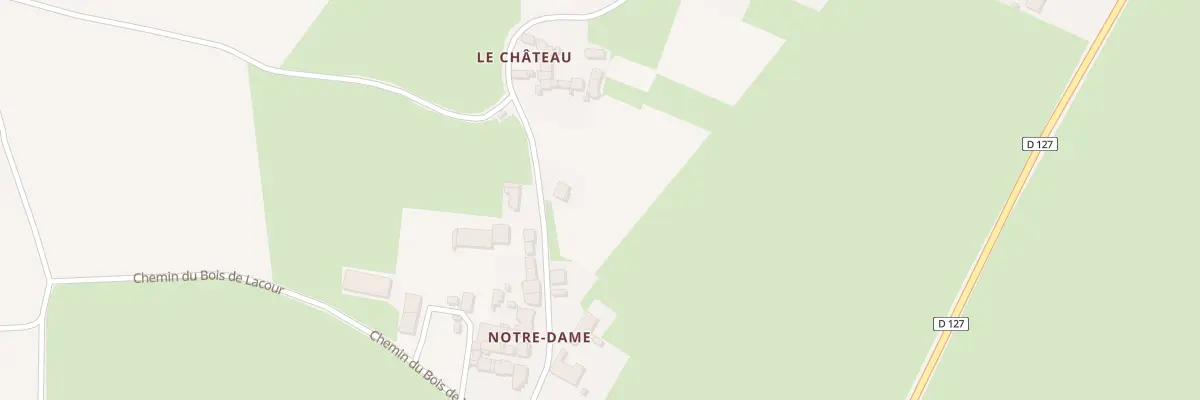 Plan du 5017A Notre Dame à Savigny-sur-Grosne